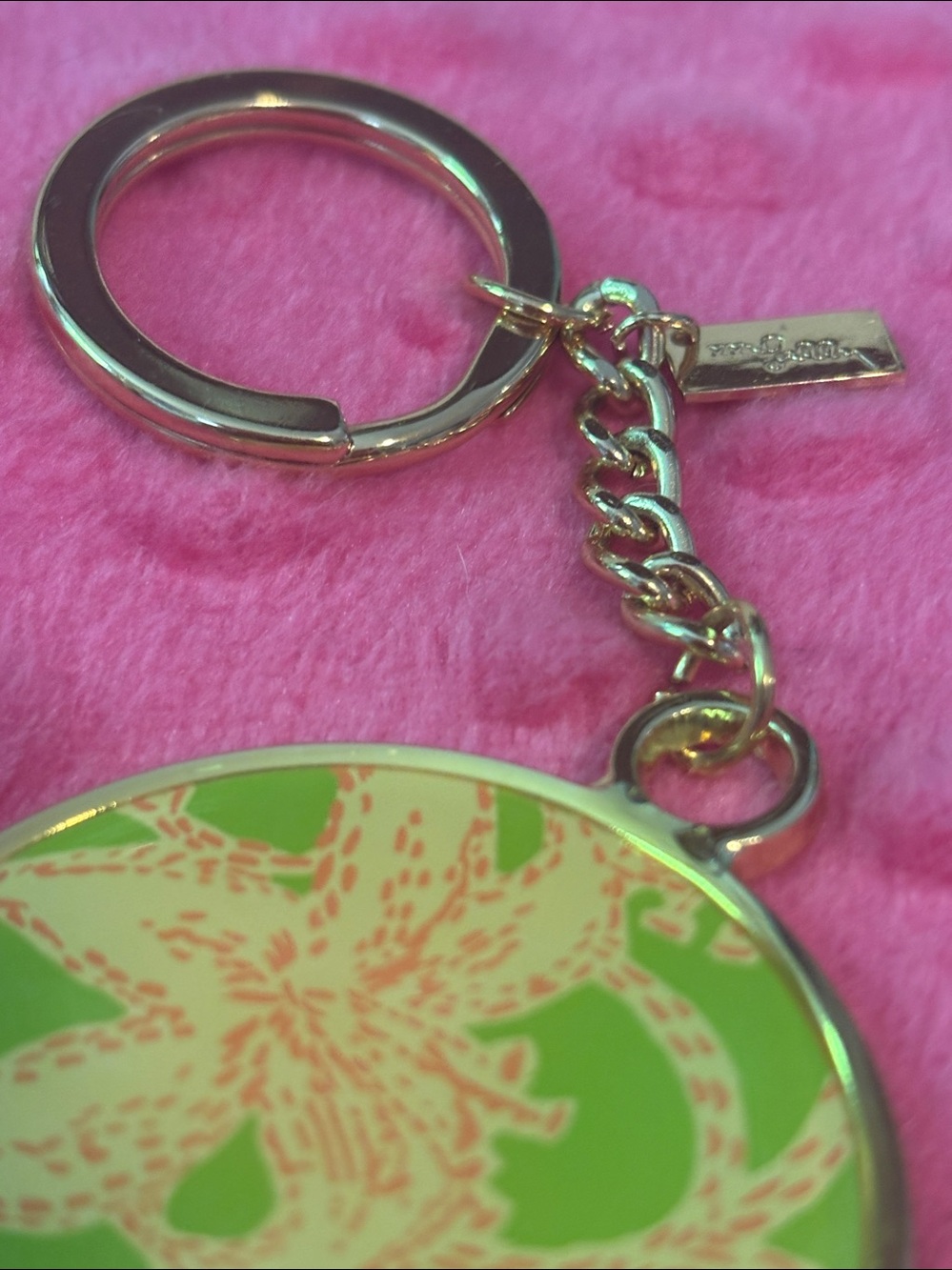 Lilly Pulitzer Key Chain - Picture 2 of 4